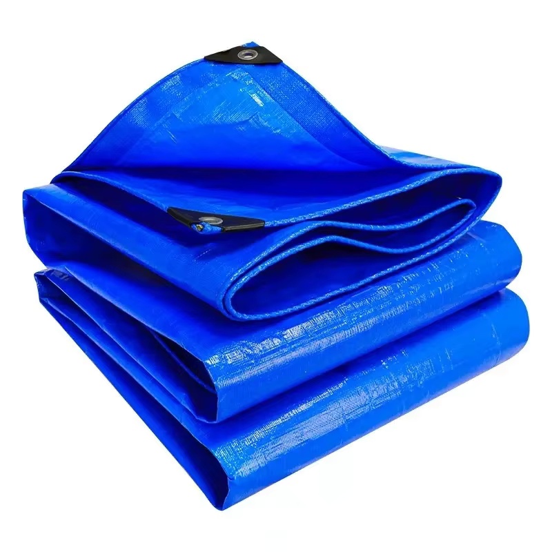 Bâche anti UV PE imperméable à l'eau de couverture de cargaison de camion bâche pe