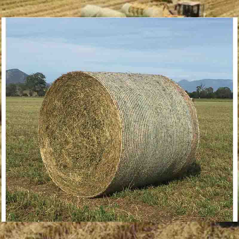 Tissu d'emballage de ferme en filet de balle