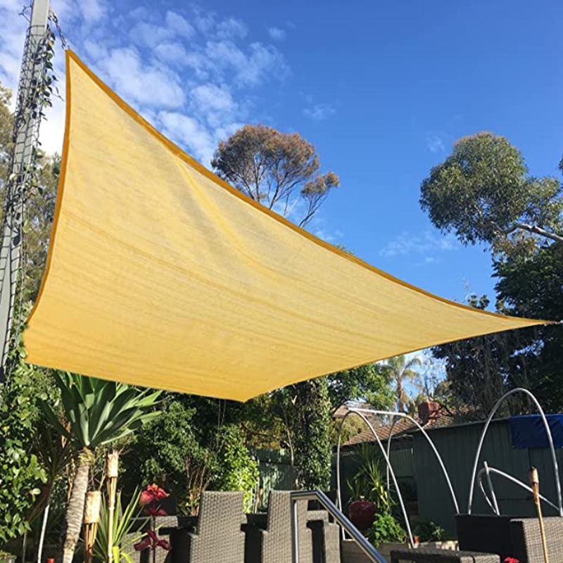 Voile d'ombrage de vent de plage