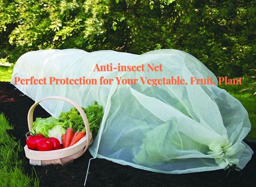Filet anti-insectes pour serre, jardin et agriculture