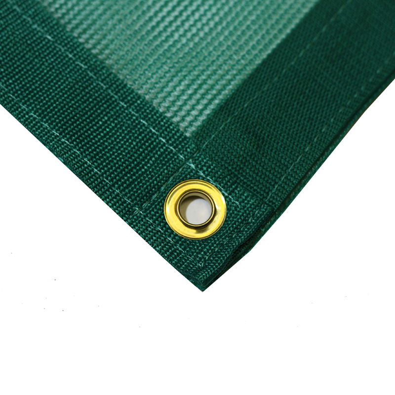 Bâche en maille HDPE pour camion, auvent extérieur coupe-vent avec œillets pour remorque de stationnement, étang à poissons