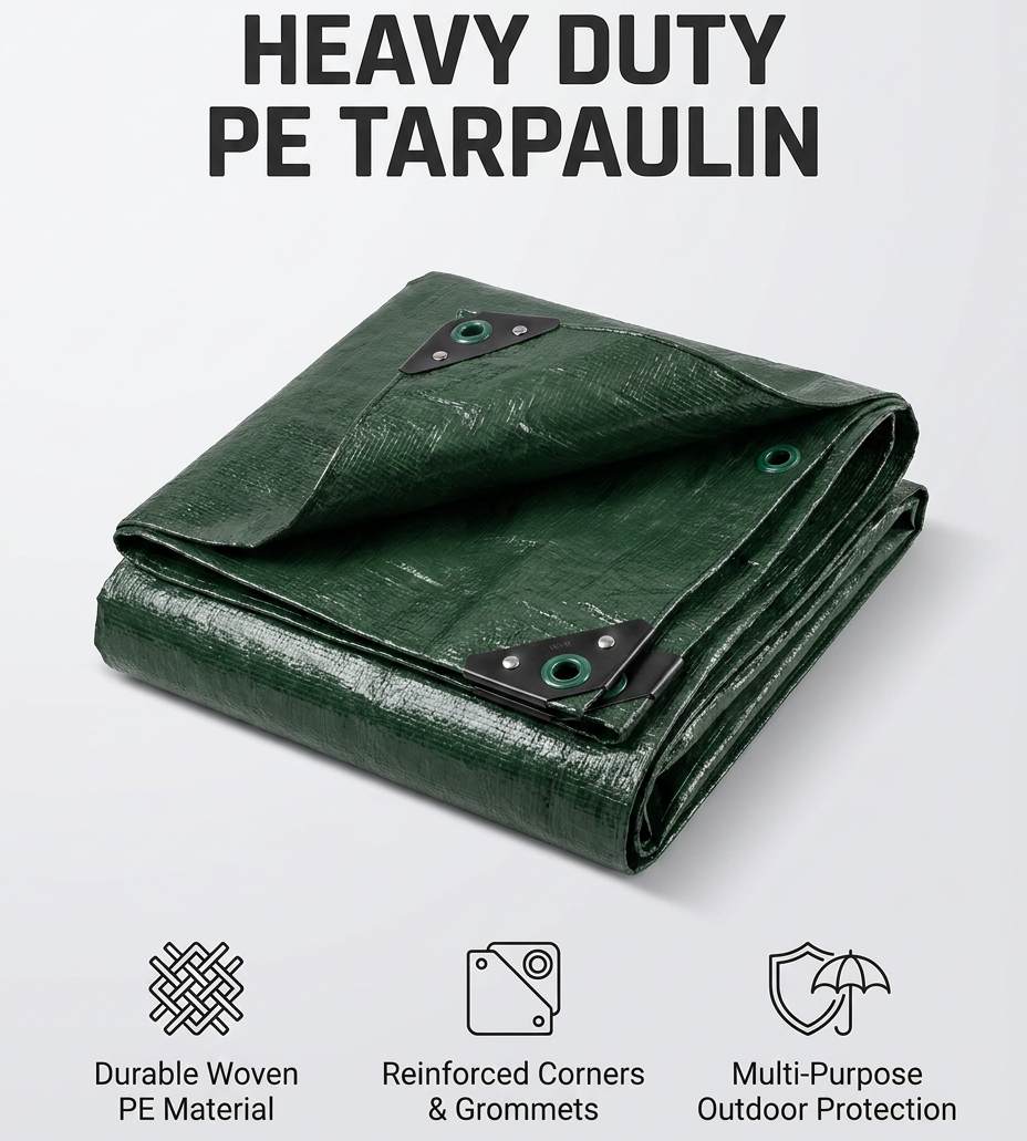 Bâche résistante aux UV résistante au vent imperméable multi-usage de PE