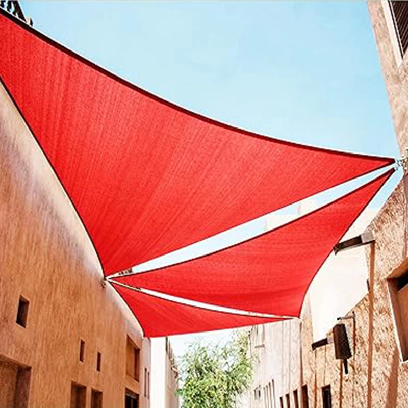 Auvent de voile d'ombrage extérieur pour jardin, terrasse, piscine et aire de stationnement